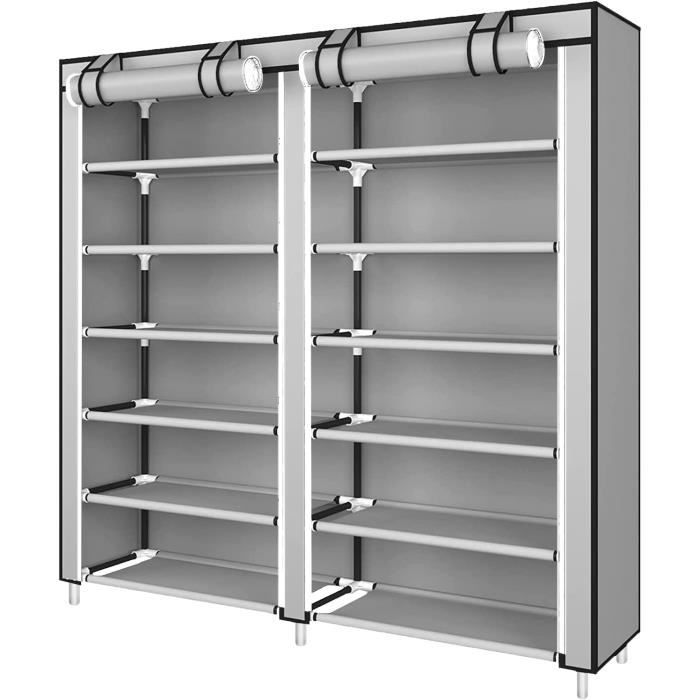 OHMG Étagère à Chaussures à 10 Niveaux, Meuble à Chaussures 30 X 60 X