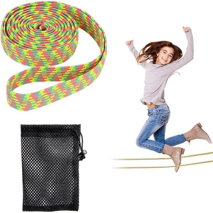 Elastique Jeux a Sauter RosyFate ArcenCiel Jeux Intérieurs