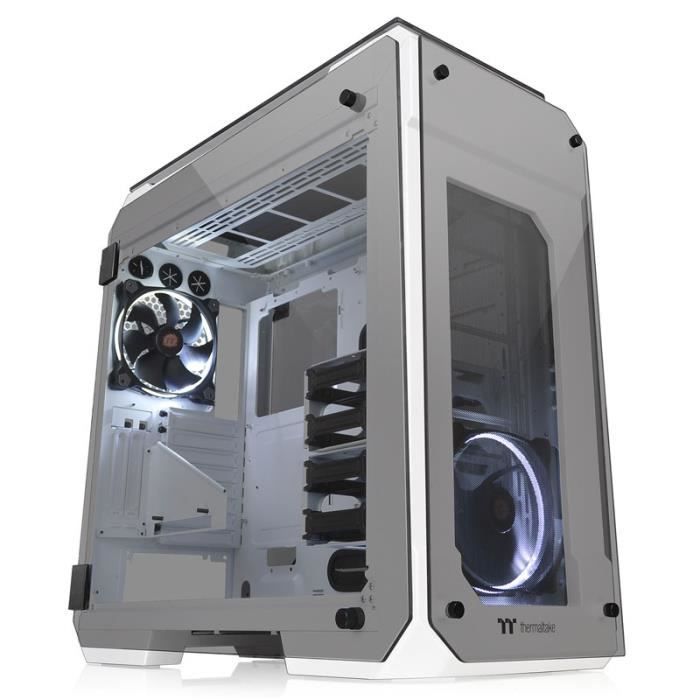 THERMALTAKE BOITIER PC View 71 TG Snow Edition Moyen Tour Verre trempé Format ATX CA 1I7 00F6WN 00