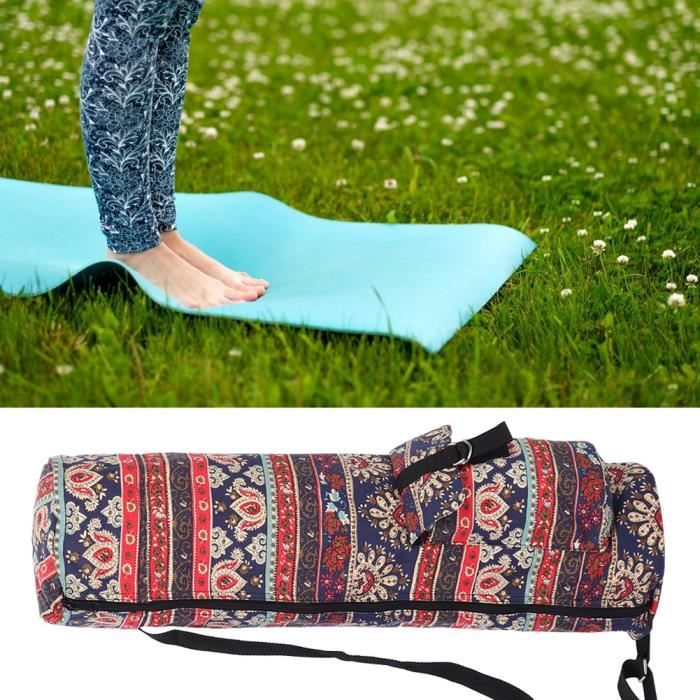 Sac De Transport Pour Tapis De Yoga Oxford - HOMYL - Style Bleu D - 6mm