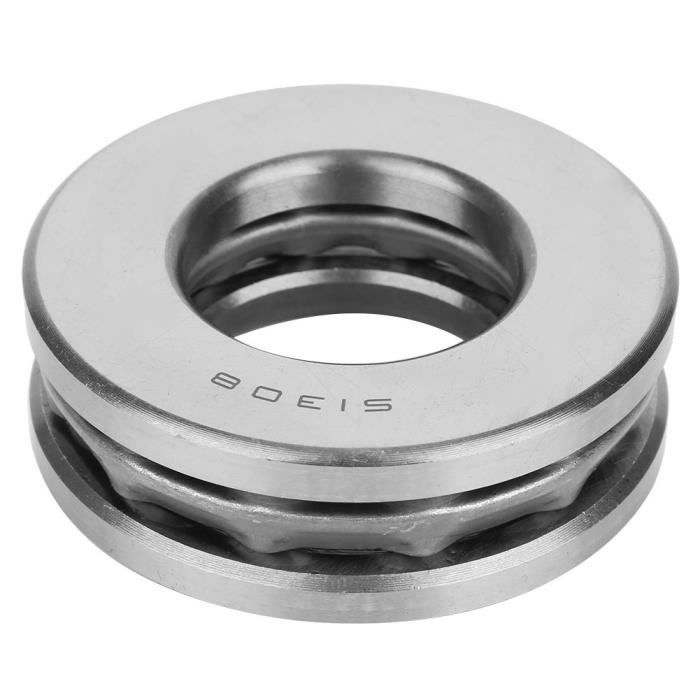 Roulement à Billes De Poussée 51106 30x47x11mm - 2 Pièces En Acier Chromé Pour Machines, Outils, Applications Industrielles - 9