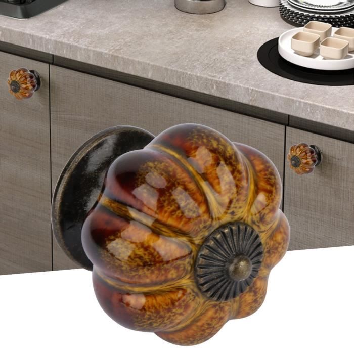 4 Mini Citrouilles En Verre Soufflé – Décorations Automne, Thanksgiving, Halloween, 3,3 Cm, Pour Table Ou étagère