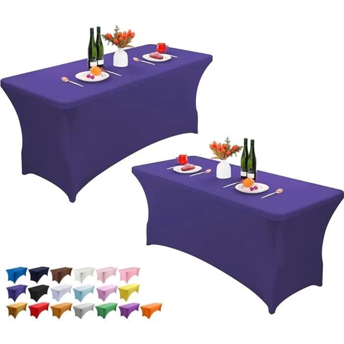 Lot de 6 Sets de Table américains en PVC Coloré, Nappe de Table en Plastique Ronde, Antidérapant