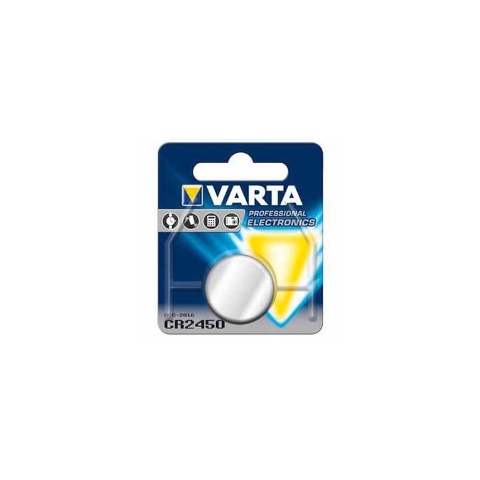 Varta Pile Varta Cr2450 3V Lithium 560Mah - Cdiscount Jeux - Jouets