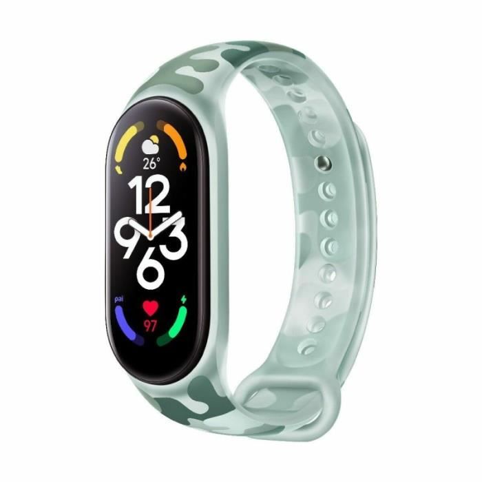 Bracelet à montre XIAOMI Mi Band Vert Silicone