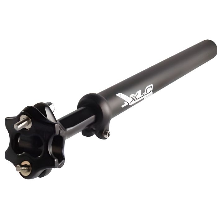 Tige de selle suspendue XLC SP-S01 27,2mm - Vélo loisir - Mixte - Adulte - Aluminium 6061 T6 - Noir