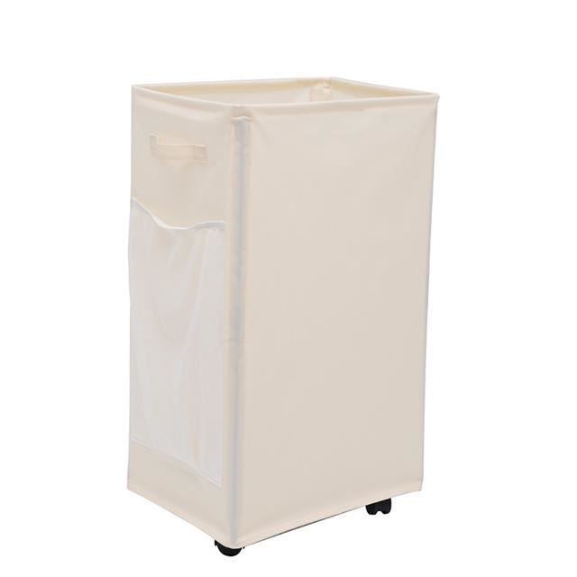 Sac De Plage / Panier à Linge En Mesh Pliable - Tissu Respirant, Poignées - Taille Petit (~40x23x36 Cm) - Multifonction : Plage, Camping, Rangement - 10