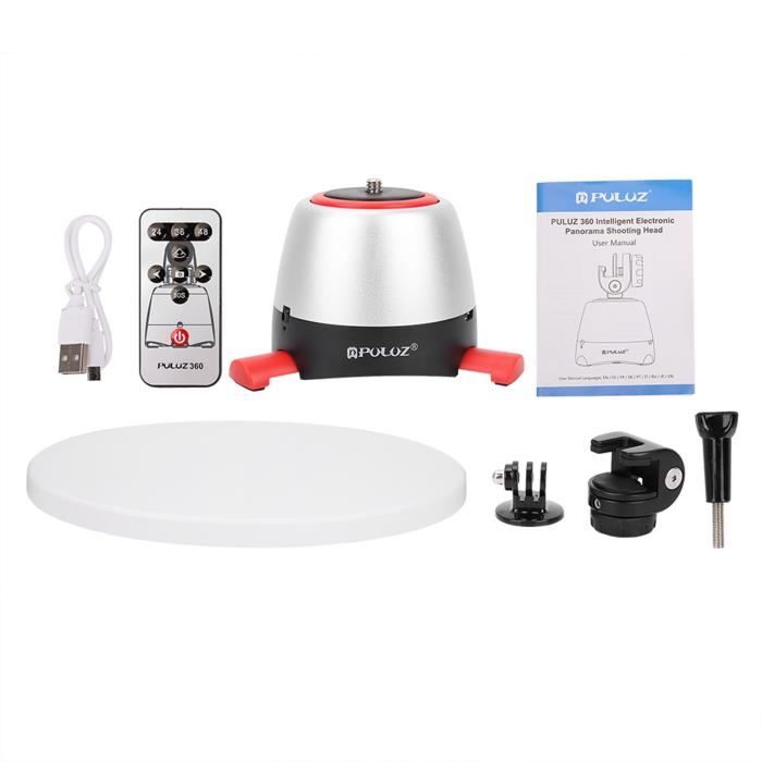 VGOL Convertisseur De Tête Sphérique 17mm 1/4 Tête De Vis Filetage Pour Moniteur De Voiture Gps Telephone Portable Base De Monta