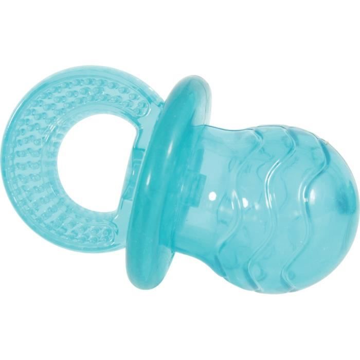 Jouet - TPR - Tetine Pop - 10 cm - Turquoise - Pour Chien Moyen
