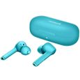HONOR Magic Earbuds -Bleu , Ecouteur Bluetooth 5 sans Fil Etanche  IP54 Oreillette Stéréo Binaural, Réduction de Bruit Actif-1