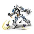 LEGO® NINJAGO 71738 Le Robot de Combat Titan de Zane, Jouet de Construction Ninja, Figurines-1