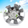 Ventilateur d'extraction de salle de bain TMISHION - Faible bruit - 25W - 220V - Fixation murale - Blanc-1