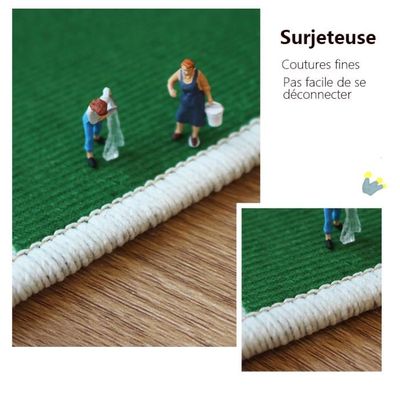 Paco Home Tapis Chambre Enfant Route - Tapis De Jeux Bébé Turquoise 120x160 Cm, Antidérapant & Doux
