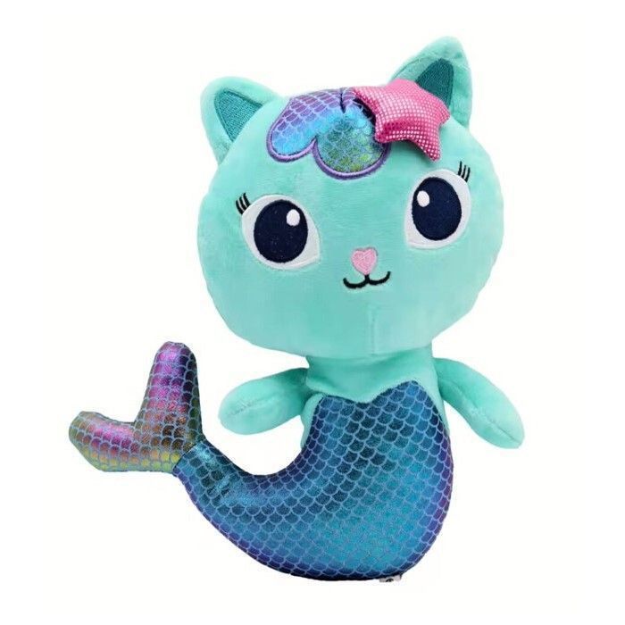Peluche Poupée Sirène Mauve Violet Rose RODA
