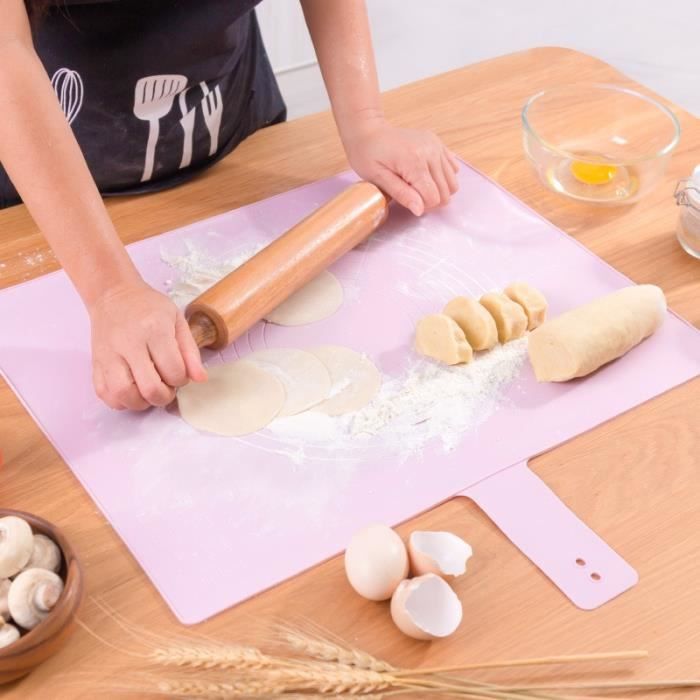 Cuisson de cuisine tapis de pâte à pétrir à rouler en silicone antiadhésif avec des échelles Cuisson de cuisine tapis de pâte à pétrir à rouler en silicone antiadhésif avec des échelles