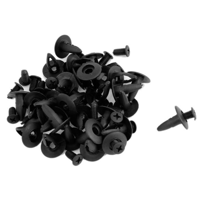 Rivets Plastique Voiture 40 Rivets Plastique 6mm Pour Voiture Rivets Plastique Voiture 40 Rivets Plastique 6mm Pour Voiture