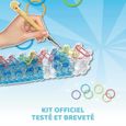 Bandai - Rainbow Loom Combo Set – Fabrication de bracelets - Métier à tisser avec 2300 élastiques – Charms et Perles - ‎ CD00102-2