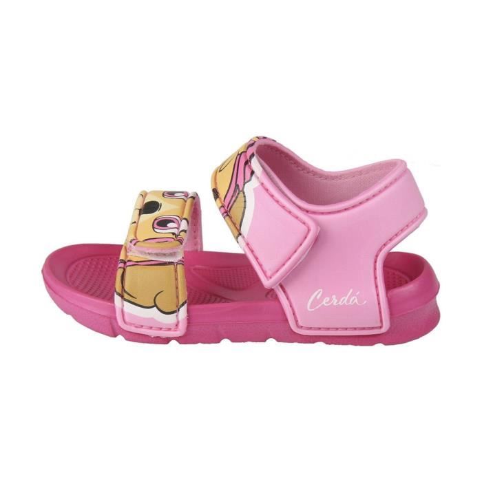Sandales Enfant Fille La Pat Patrouille PAW PATROL Rose