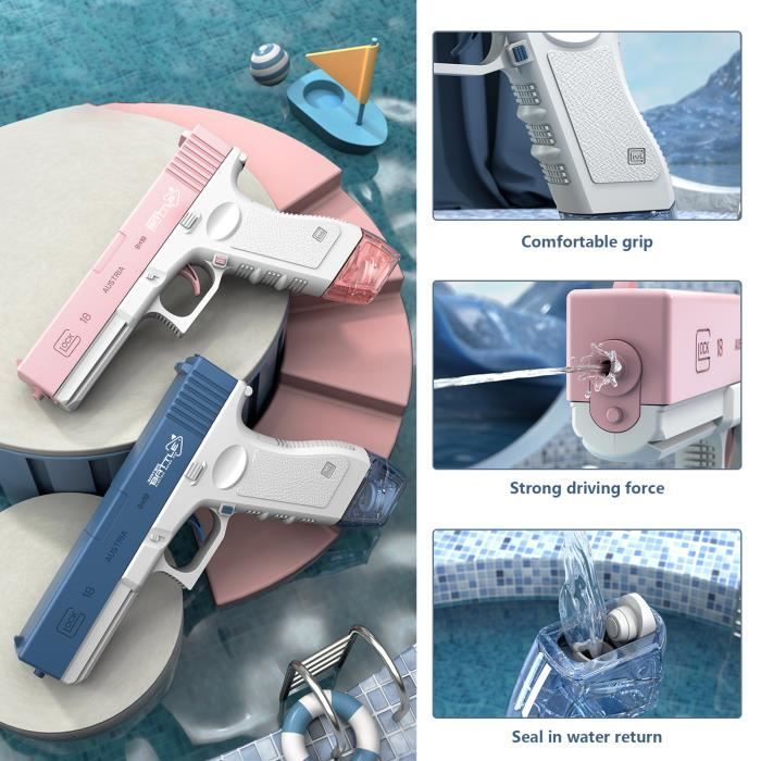 Pistolet à Eau éLectrique pour Enfants,Pistolet à Eau électrique avec Pistolet à Eau éLectrique pour Enfants,Pistolet à Eau électrique avec