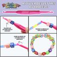 Bandai - Rainbow Loom Combo Set – Fabrication de bracelets - Métier à tisser avec 2300 élastiques – Charms et Perles - ‎ CD00102-3