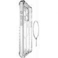 Coque Renforcée Supreme R Clear MagSafe pour iPhone 15 Pro Itskins Transparent-3
