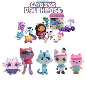 GABBY’S DOLLHOUSE PLUSH Lot Set Of 4 NWT Kitty Fairy Box Cat Mercat
