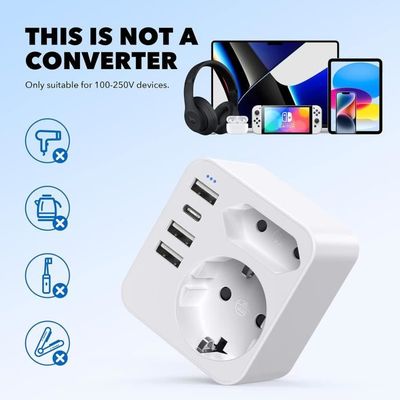 Norelco International Travel Kit 5 prises adaptateurs et convertisseur
