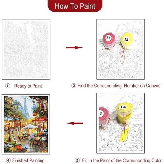 Peinture Par Numéros Animaux A Colorier Lavable Peinture Numerotee Adulte  Tableau Peinture Enfant Peinture Numero Adulte For[u6972] - Cdiscount  Beaux-Arts et Loisirs créatifs