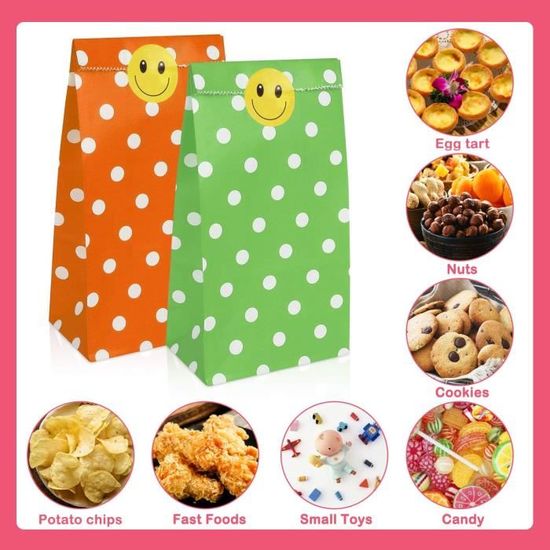 Fête de mariage alimentaire Emballage Sacs Candy poches Baking Fournitures Cookies Sac