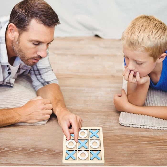 Jeu De Morpion Électronique Portable – Console De Jeux De Voyage Avec Modes Solo Et Duo – Cadeau Éducatif Pour Enfants Et Adultes