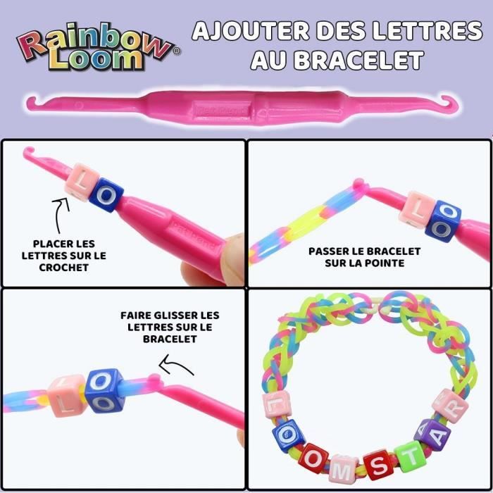 Rainbow Loom Mini Combo Set Loomi Pals - Kit Bracelets 2100 Élastiques + 60 Charms Animaux, Loisir Créatif Enfant Dès 7 Ans