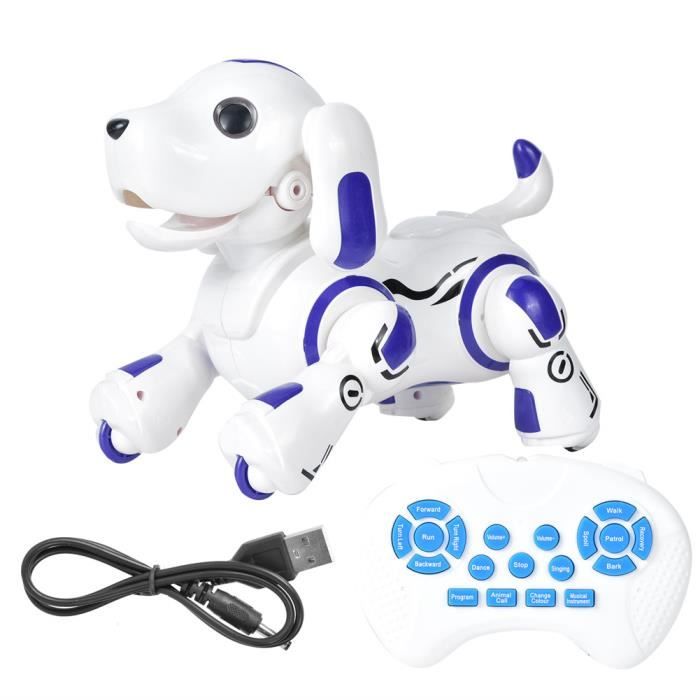 COSTWAY Robot Chien pour Enfants Intelligent Télécommandé,Danser Chanter et  Tirer,Interactif 6 Ans+ Recharge USB - Cdiscount Jeux - Jouets