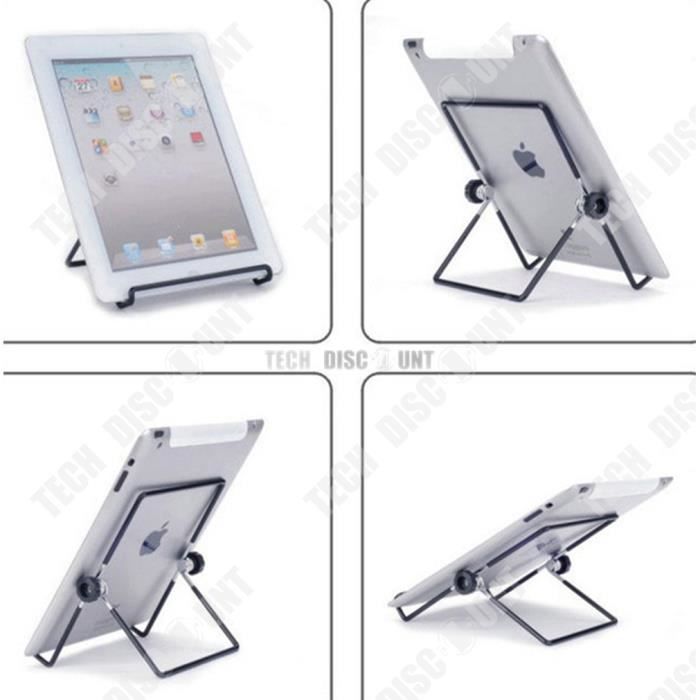 Support Tablette DOOGEE Pliable Anti-dérapant - Base Réglable 360° Portable Pour Tablettes Jusqu'à 11 Pouces