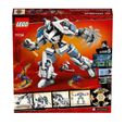 LEGO® NINJAGO 71738 Le Robot de Combat Titan de Zane, Jouet de Construction Ninja, Figurines-4
