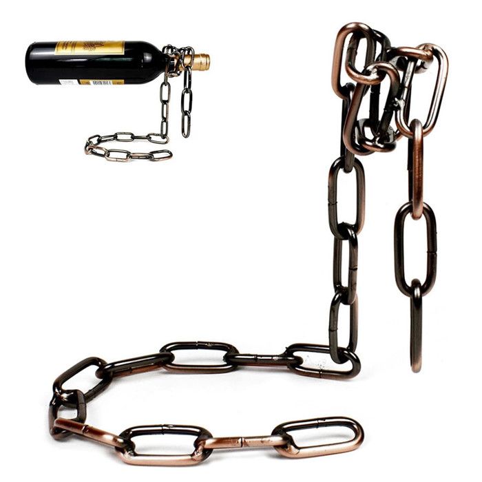 Porte-bouteilles Et Verres à Vin En Cuivre – Étagère Sur Mesure, Style Industriel