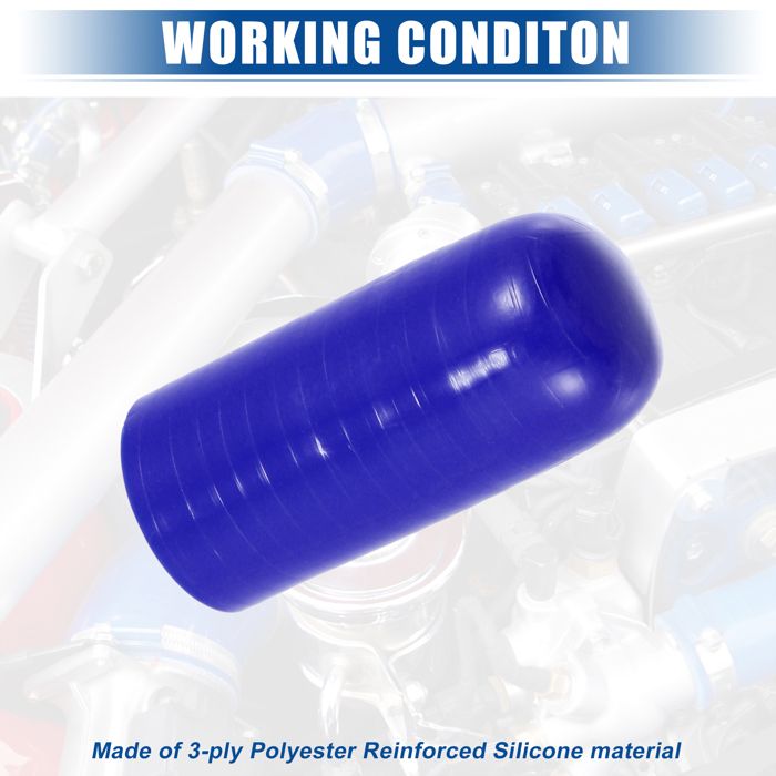 Tuyau De Refroidissement En Silicone 35mm X 300mm – Universel, Résiste Jusqu'à 300°C – Pour Liquide De Refroidissement, Huile, Frein
