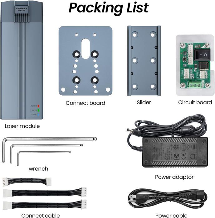 ATOMSTACK R30 V2 Infrared Laser Module 1064nm Fiber Laser Engraving ...