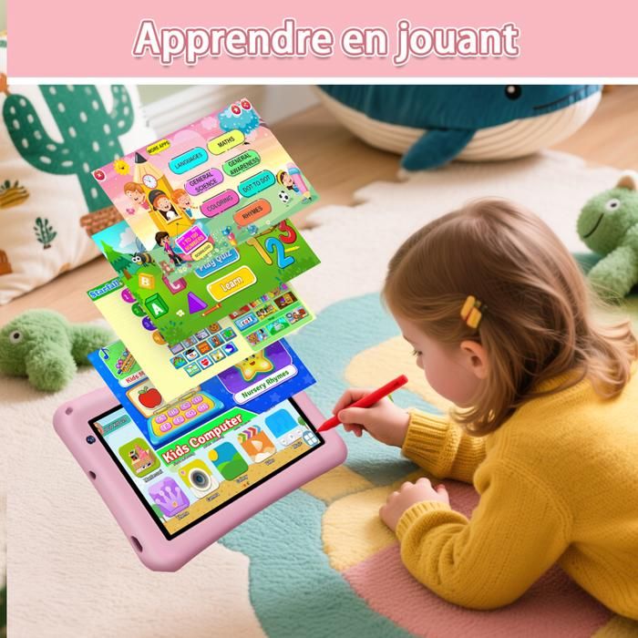 EagleSoar Kinder Tablet 10 Zoll, Android 14 mit Octa-Core-Prozessor, Tablet für Kinder im Alter von 3-12 Jahren, 10GB RAM + 64GB ROM, mit Lernsoftware und Kindersicherung EagleSoar Kinder Tablet 10 Zoll, Android 14 mit Octa-Core-Prozessor, Tablet für Kinder im Alter von 3-12 Jahren, 10GB RAM + 64GB ROM, mit Lernsoftware und Kindersicherung