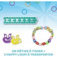 Bandai - Rainbow Loom Combo Set – Fabrication de bracelets - Métier à tisser avec 2300 élastiques – Charms et Perles - ‎ CD00102-7
