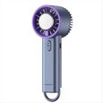 Ventilateur Portatif à Compression de Glace, Rechargeable par USB, Semi-Conducteur, Réfrigération, Ventilateur Turbo Portable,