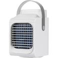Mini climatiseur mobile | Humidificateur d'air | Ventilateur 3 en 1 Petit Air Cooler, Climatiseur mobile silencieux pour bureau