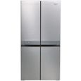 HOTPOINT HAQ9E1L - Réfrigérateur multiportes, 591 L (384 L + 207 L), 187,5 X 90,9 X 69,7 cm, Inox, , Total No Frost-0