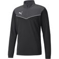 Maillot de Football manches longues 1/4 zip - PUMA - INDRISE - Polyester - Homme - Noir-0