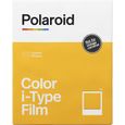 Pack de 40 films instantanés couleur i-Type POLAROID - ASA 640 - développement 10 mn - cadre blanc-0
