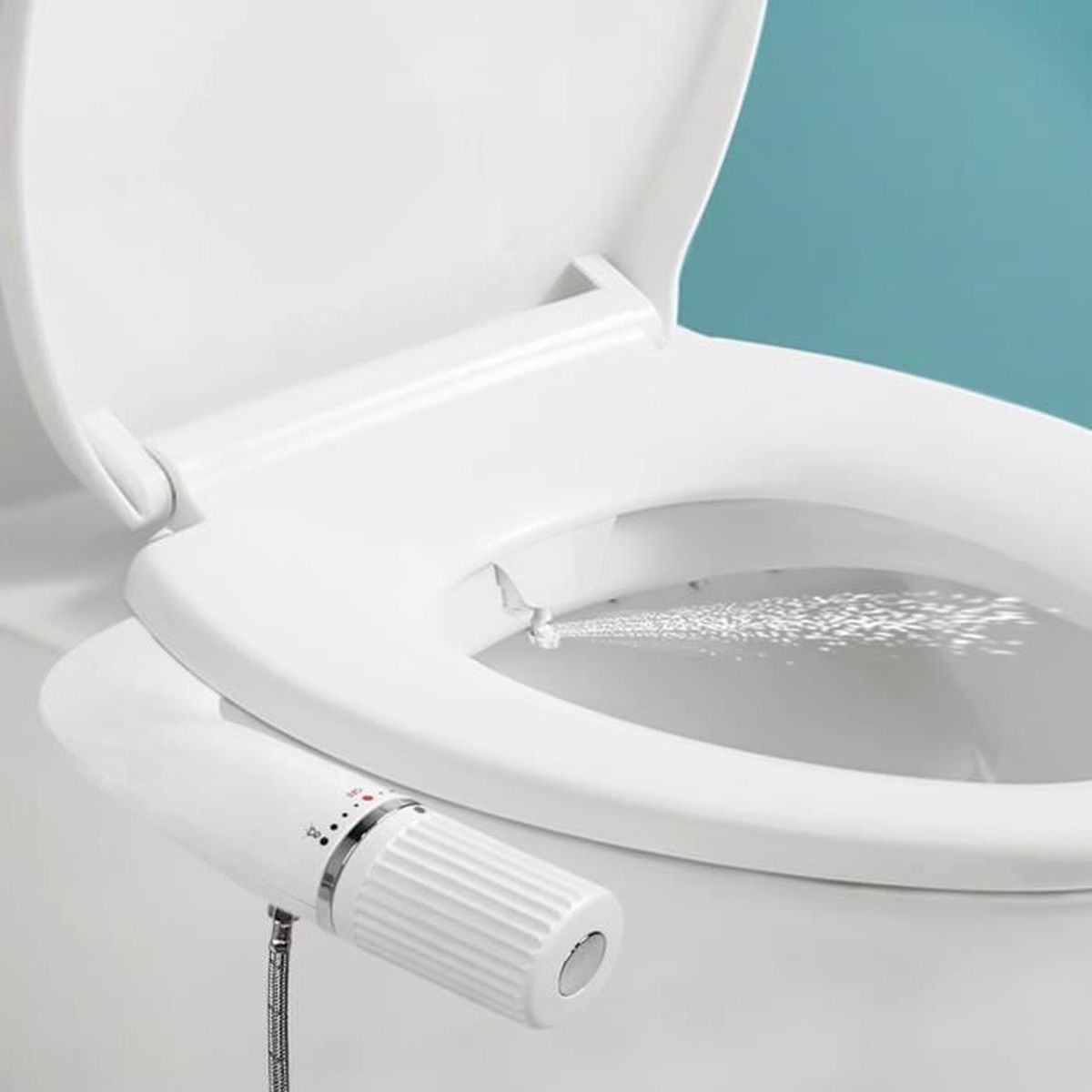 XMTECH Bidets WC avec Double Buses Bidet Toilette Salle de Bain