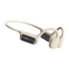 OHP S10 véritable conduction osseuse Bluetooth 5.4 casque sans fil IPX8 imperméable DT5.0 32 Go lecteur MP3 écouteur de natation blanc