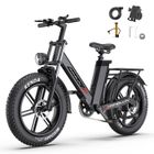 Vélo électrique PHNHOLUN C6 PRO Moteur 1000W Batterie 48V17Ah -7 Vitesses -Freins à disque -Tout suspendu -Pneus tout-terrain de 20"