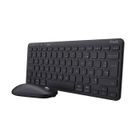 Trust Lyra – Pack clavier AZERTY & souris sans fil Bluetooth, rechargeable, 84% plastique recyclé, PC/Mac/Tablette – Noir