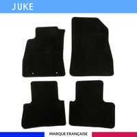 Tapis de voiture - Sur Mesure pour JUKE (2010 à 2019) - 4 pièces - Antidérapant et Sécurisé