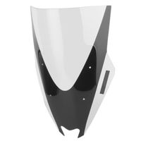 Cikonielf Accessoire de moto Remplacement de pare-brise surélevé de moto adapté pour YAMAHA N-MAX 125/155 2015-2018 (Transparent)